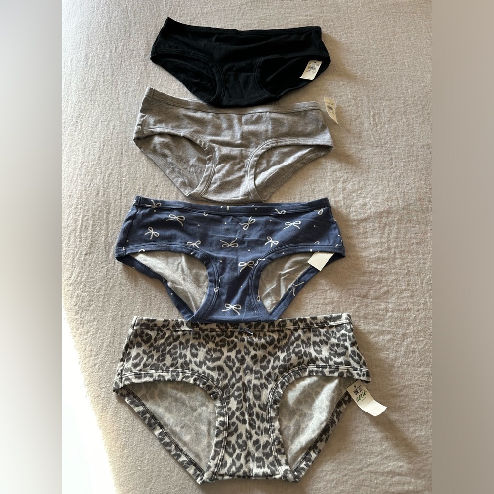 Aerie Boybrief Undies- Size Medium- 4 pair